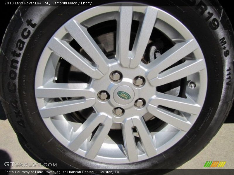 Santorini Black / Ebony 2010 Land Rover LR4 HSE