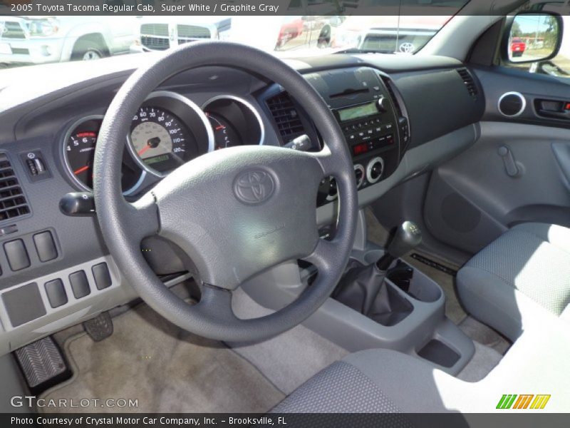 Graphite Gray Interior - 2005 Tacoma Regular Cab 
