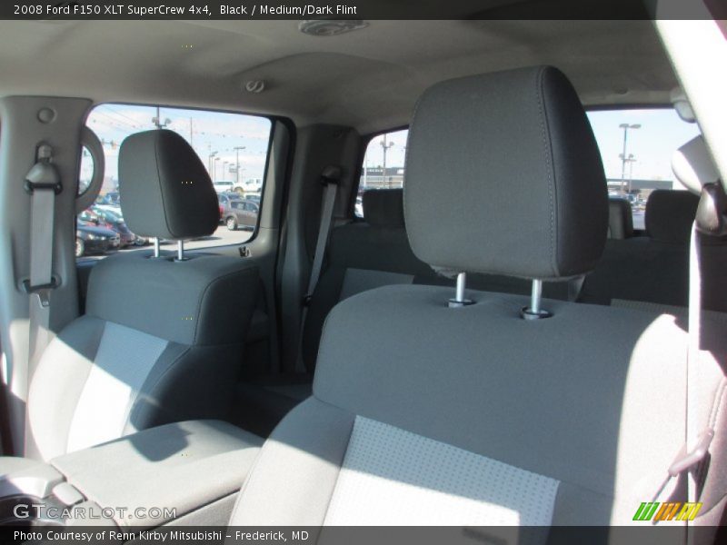 Black / Medium/Dark Flint 2008 Ford F150 XLT SuperCrew 4x4