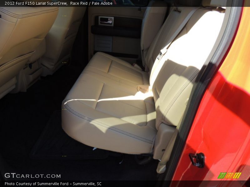 Race Red / Pale Adobe 2012 Ford F150 Lariat SuperCrew