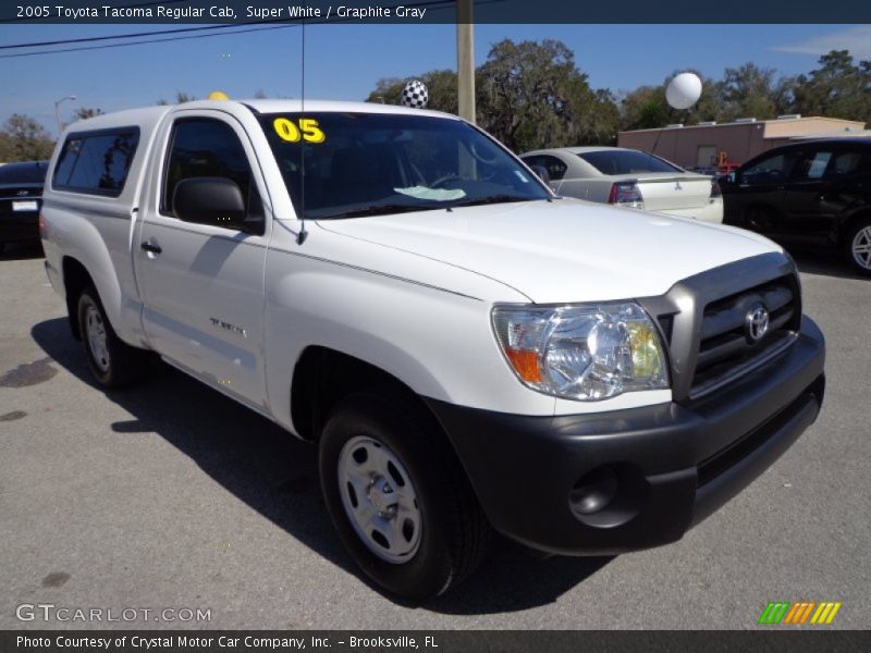 Front 3/4 View of 2005 Tacoma Regular Cab
