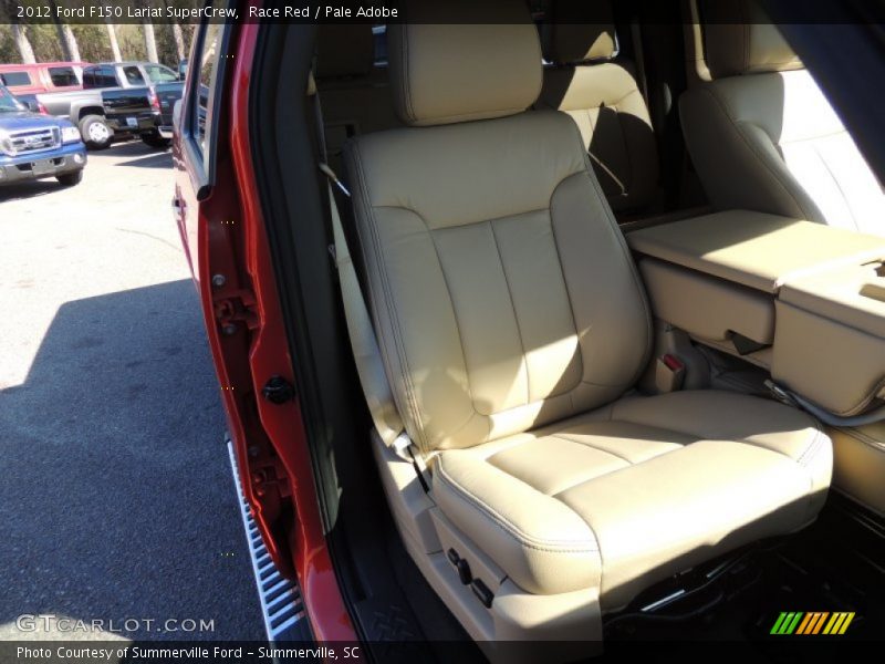 Race Red / Pale Adobe 2012 Ford F150 Lariat SuperCrew
