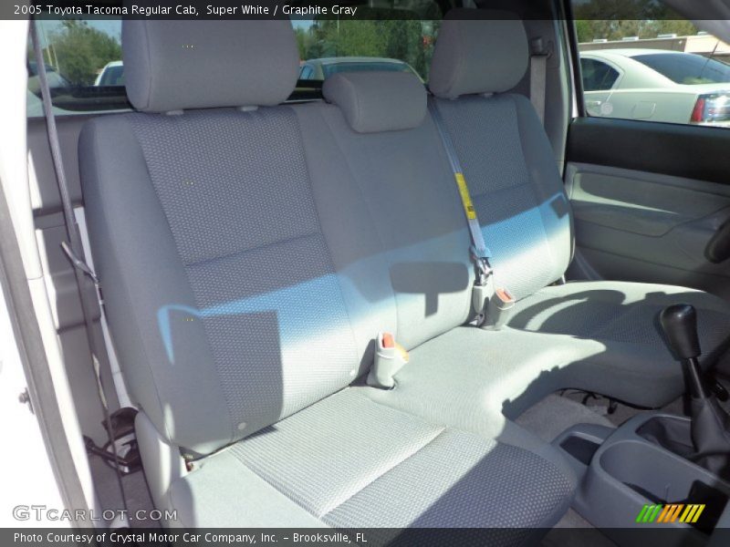 Super White / Graphite Gray 2005 Toyota Tacoma Regular Cab