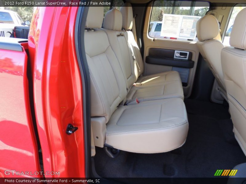 Race Red / Pale Adobe 2012 Ford F150 Lariat SuperCrew