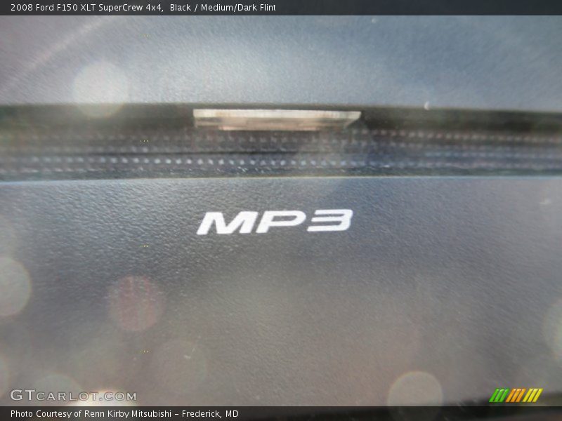 Black / Medium/Dark Flint 2008 Ford F150 XLT SuperCrew 4x4