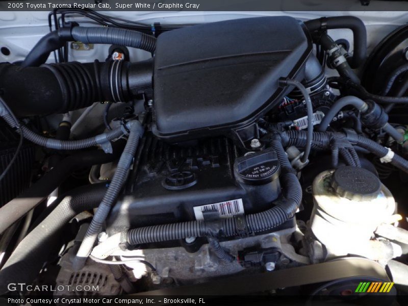 Super White / Graphite Gray 2005 Toyota Tacoma Regular Cab
