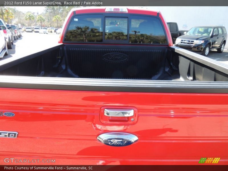 Race Red / Pale Adobe 2012 Ford F150 Lariat SuperCrew