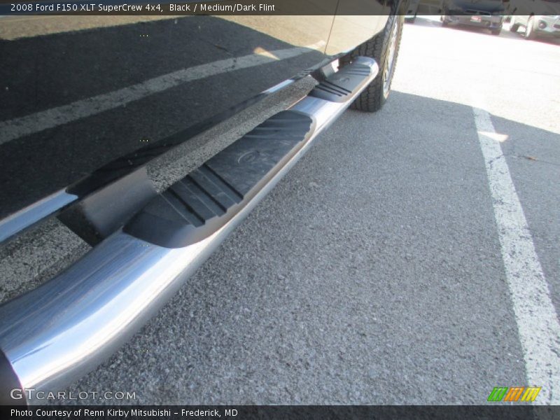 Black / Medium/Dark Flint 2008 Ford F150 XLT SuperCrew 4x4