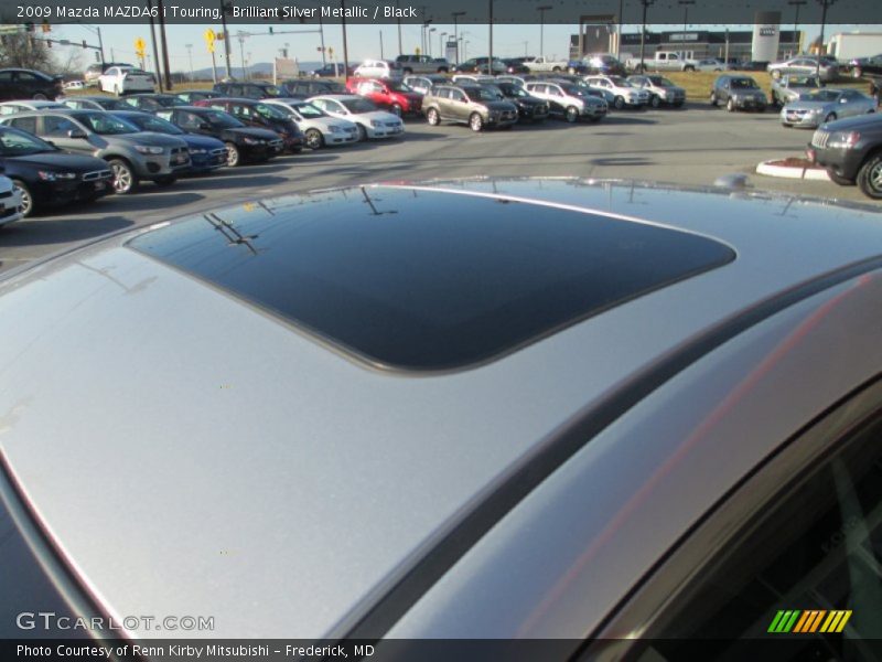 Brilliant Silver Metallic / Black 2009 Mazda MAZDA6 i Touring