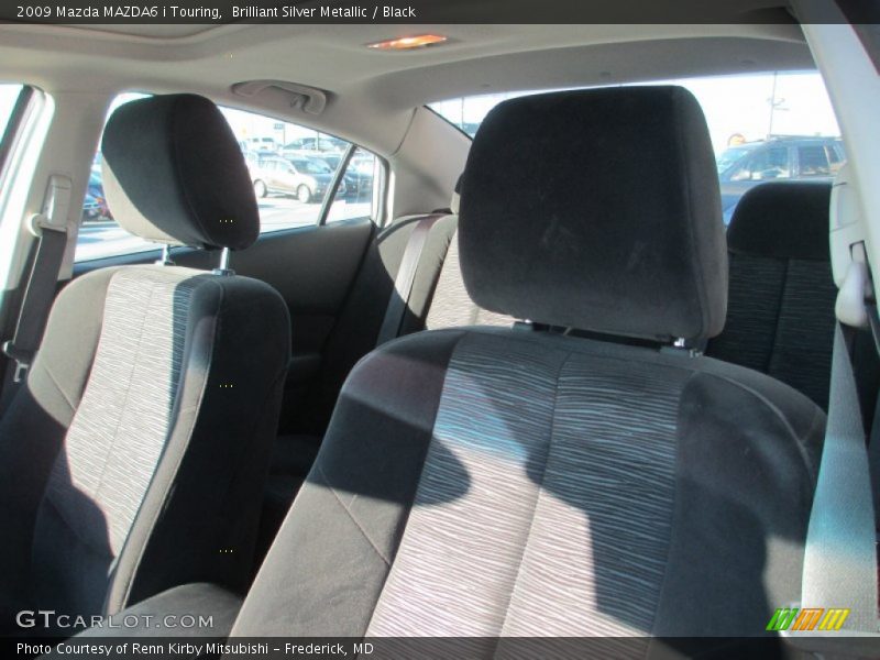 Brilliant Silver Metallic / Black 2009 Mazda MAZDA6 i Touring