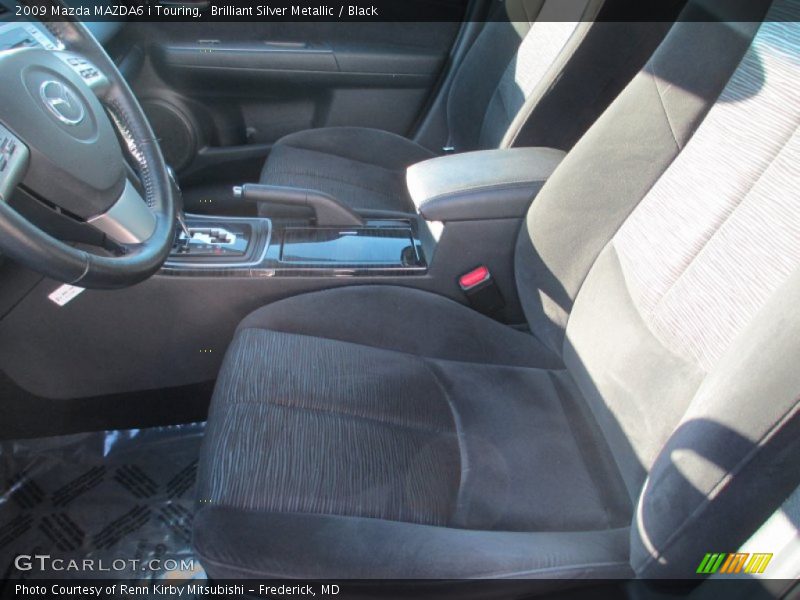 Brilliant Silver Metallic / Black 2009 Mazda MAZDA6 i Touring