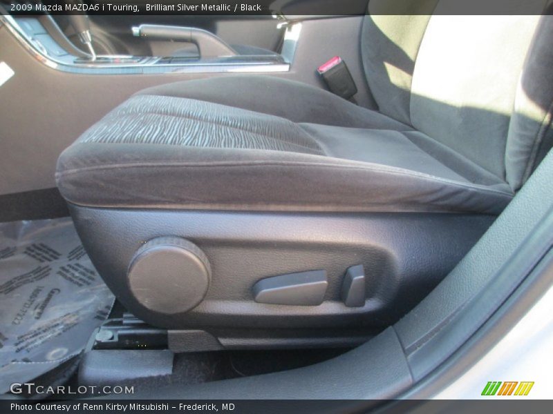 Brilliant Silver Metallic / Black 2009 Mazda MAZDA6 i Touring