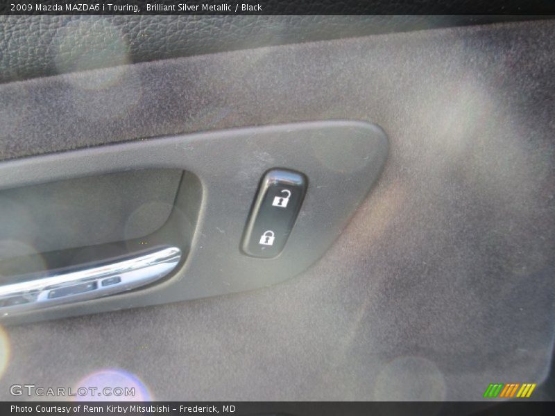 Brilliant Silver Metallic / Black 2009 Mazda MAZDA6 i Touring