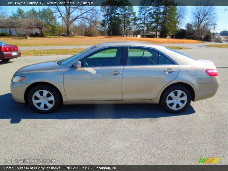 Desert Sand Metallic / Bisque 2009 Toyota Camry LE