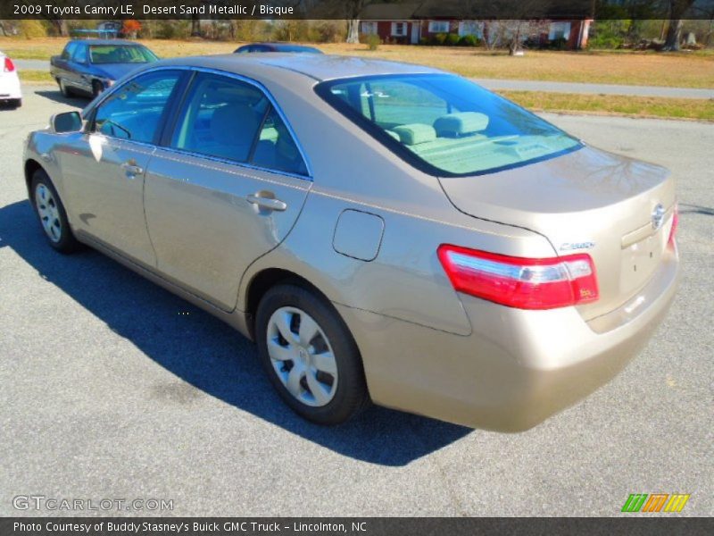 Desert Sand Metallic / Bisque 2009 Toyota Camry LE