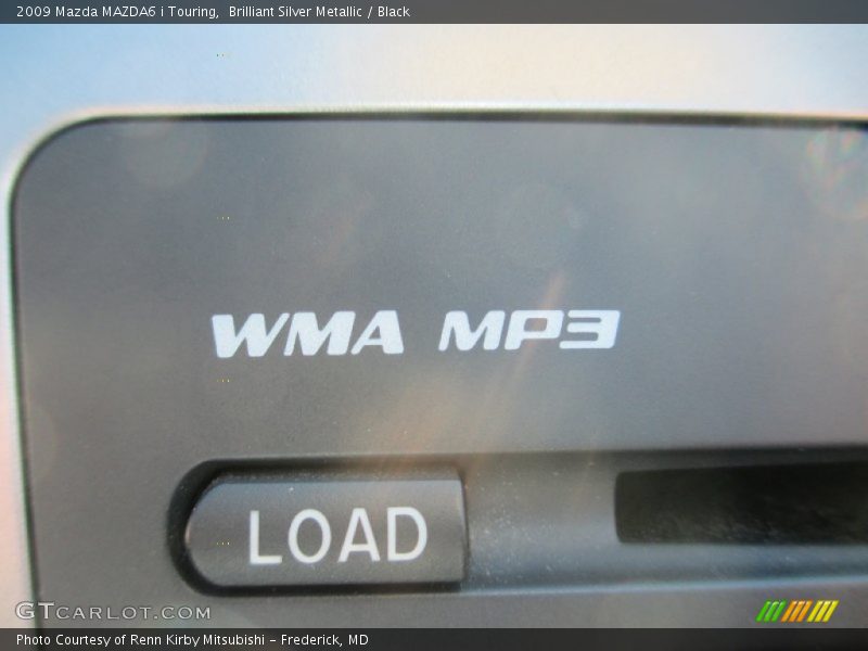 Brilliant Silver Metallic / Black 2009 Mazda MAZDA6 i Touring