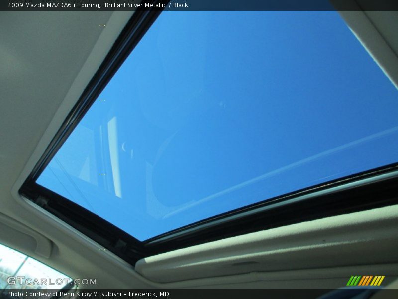 Brilliant Silver Metallic / Black 2009 Mazda MAZDA6 i Touring