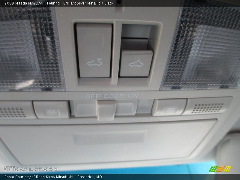 Brilliant Silver Metallic / Black 2009 Mazda MAZDA6 i Touring