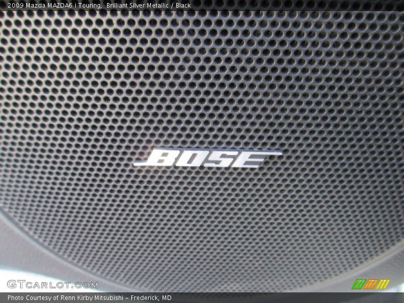 Brilliant Silver Metallic / Black 2009 Mazda MAZDA6 i Touring