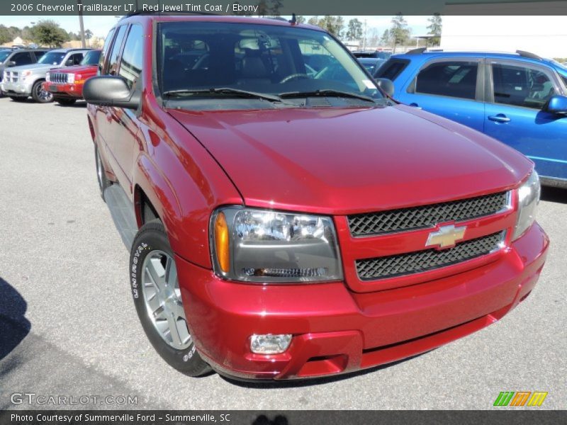 Red Jewel Tint Coat / Ebony 2006 Chevrolet TrailBlazer LT