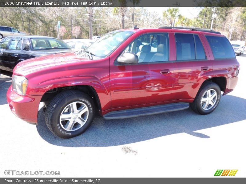 Red Jewel Tint Coat / Ebony 2006 Chevrolet TrailBlazer LT