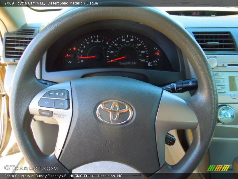 Desert Sand Metallic / Bisque 2009 Toyota Camry LE