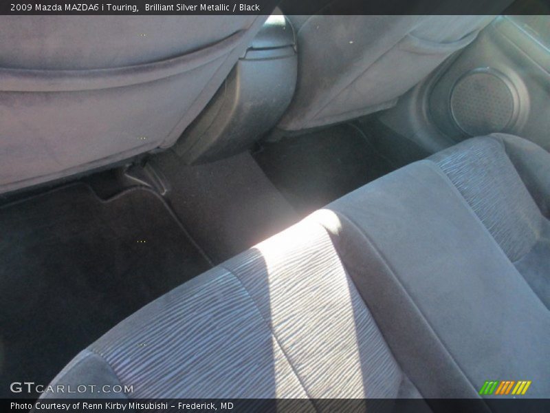 Brilliant Silver Metallic / Black 2009 Mazda MAZDA6 i Touring