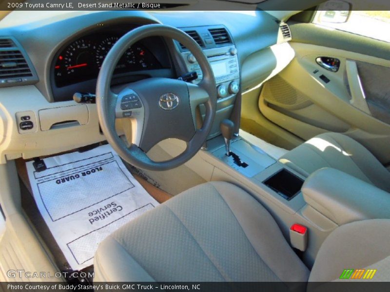 Desert Sand Metallic / Bisque 2009 Toyota Camry LE