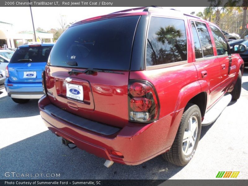 Red Jewel Tint Coat / Ebony 2006 Chevrolet TrailBlazer LT