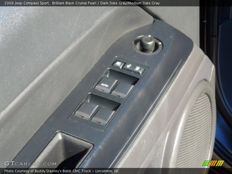 Brilliant Black Crystal Pearl / Dark Slate Gray/Medium Slate Gray 2009 Jeep Compass Sport
