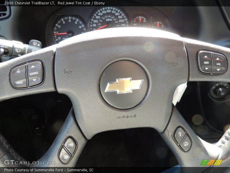 Red Jewel Tint Coat / Ebony 2006 Chevrolet TrailBlazer LT