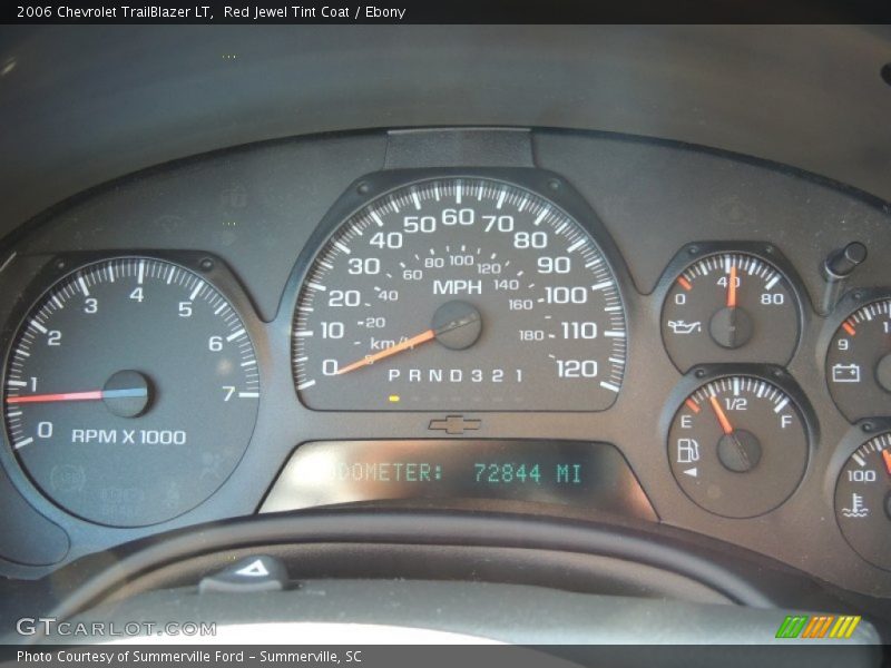 Red Jewel Tint Coat / Ebony 2006 Chevrolet TrailBlazer LT