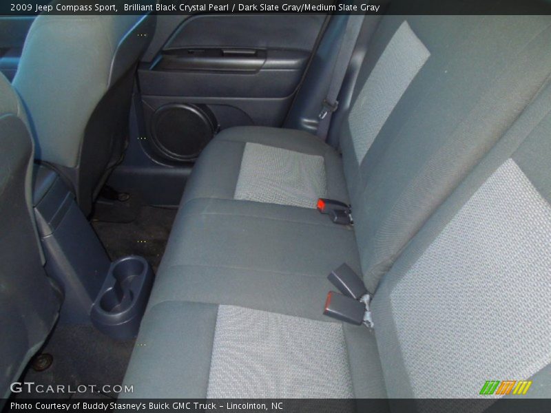 Brilliant Black Crystal Pearl / Dark Slate Gray/Medium Slate Gray 2009 Jeep Compass Sport