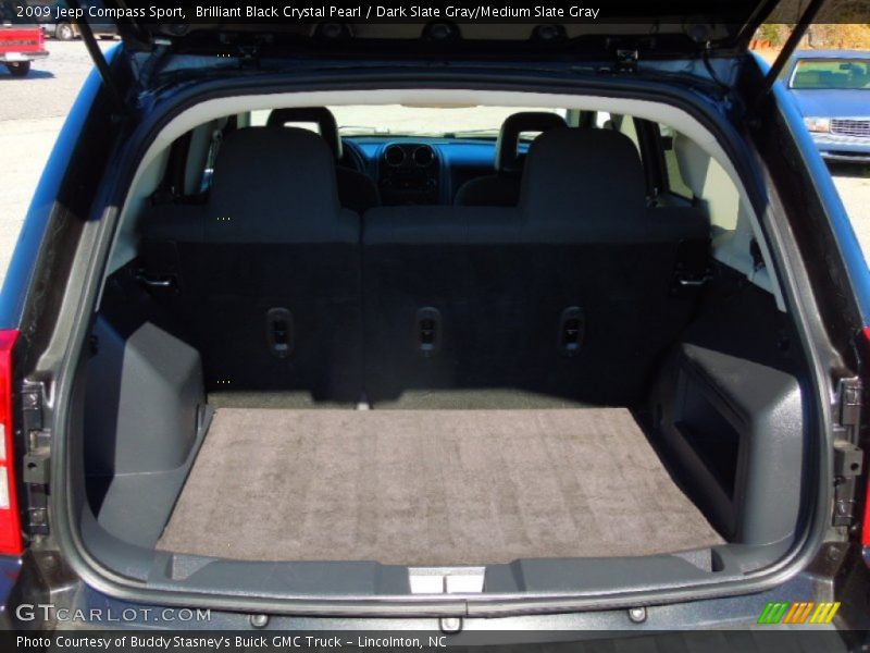 Brilliant Black Crystal Pearl / Dark Slate Gray/Medium Slate Gray 2009 Jeep Compass Sport