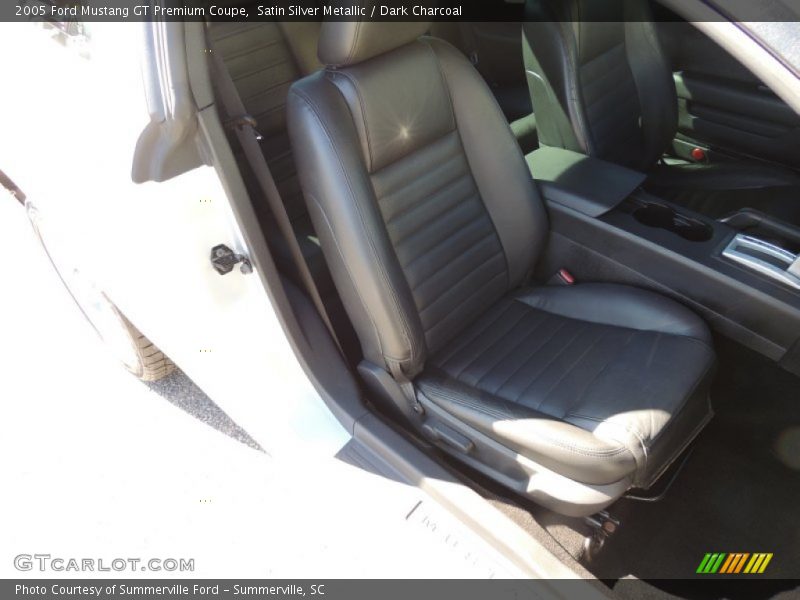 Satin Silver Metallic / Dark Charcoal 2005 Ford Mustang GT Premium Coupe