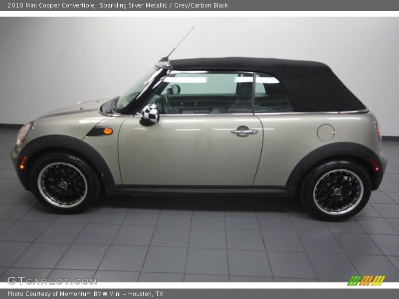  2010 Cooper Convertible Sparkling Silver Metallic