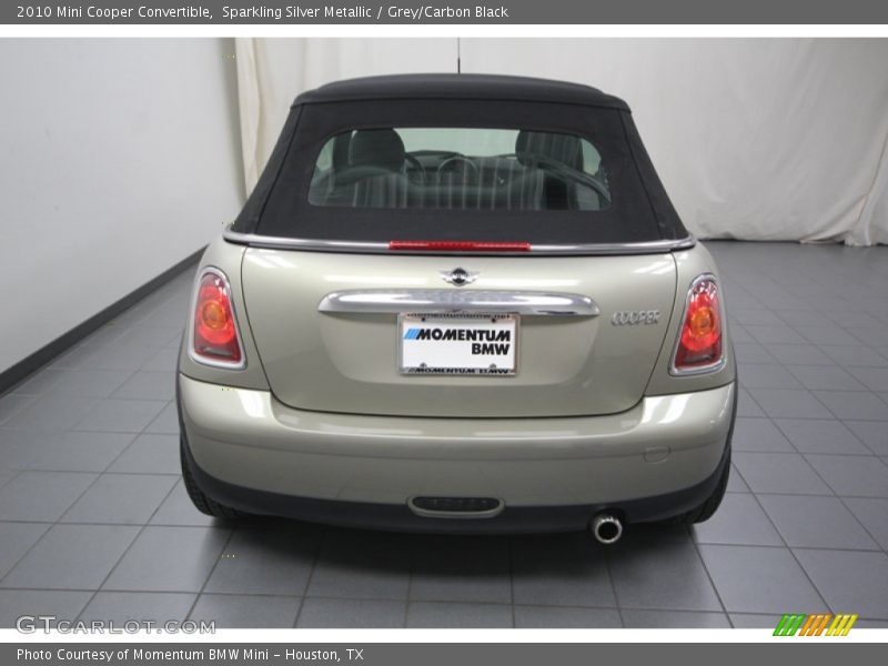 Sparkling Silver Metallic / Grey/Carbon Black 2010 Mini Cooper Convertible