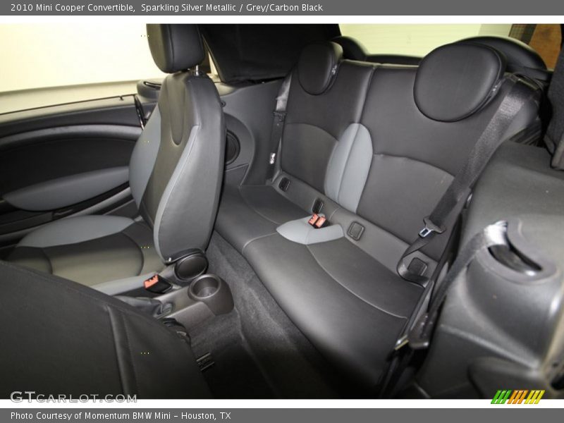 Rear Seat of 2010 Cooper Convertible
