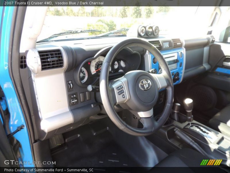 Voodoo Blue / Dark Charcoal 2007 Toyota FJ Cruiser 4WD