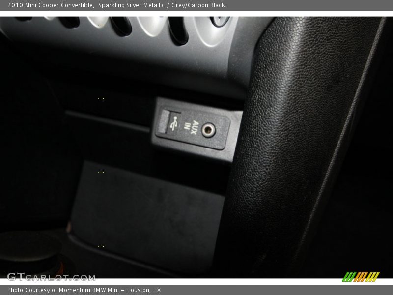 Sparkling Silver Metallic / Grey/Carbon Black 2010 Mini Cooper Convertible