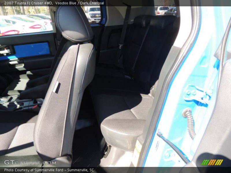 Voodoo Blue / Dark Charcoal 2007 Toyota FJ Cruiser 4WD