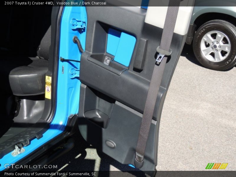 Voodoo Blue / Dark Charcoal 2007 Toyota FJ Cruiser 4WD