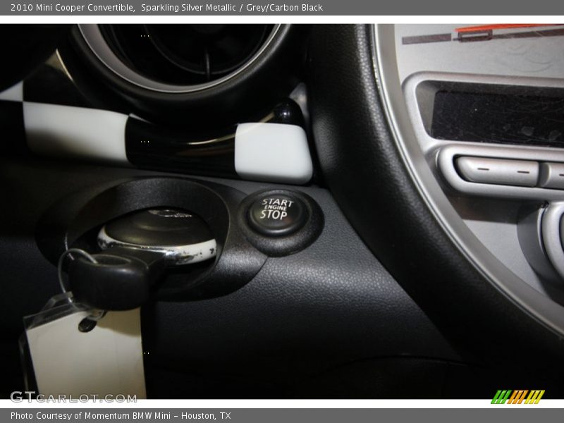 Sparkling Silver Metallic / Grey/Carbon Black 2010 Mini Cooper Convertible