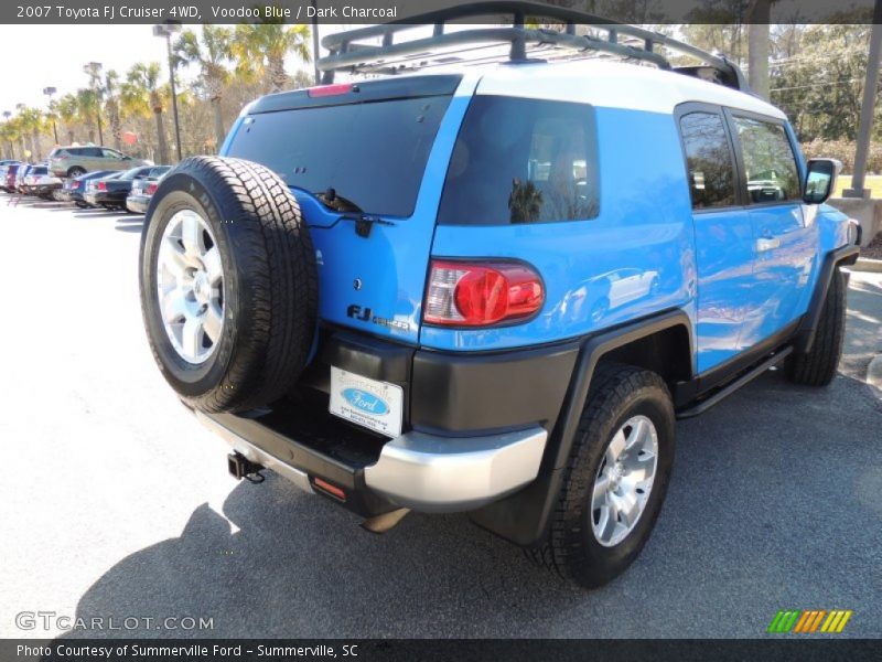 Voodoo Blue / Dark Charcoal 2007 Toyota FJ Cruiser 4WD