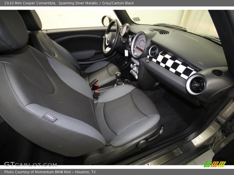 Sparkling Silver Metallic / Grey/Carbon Black 2010 Mini Cooper Convertible