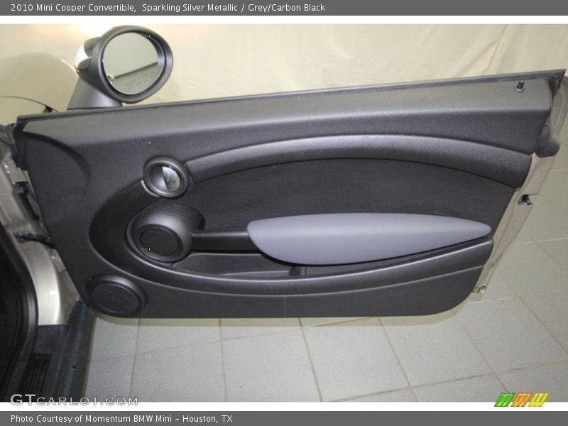 Sparkling Silver Metallic / Grey/Carbon Black 2010 Mini Cooper Convertible