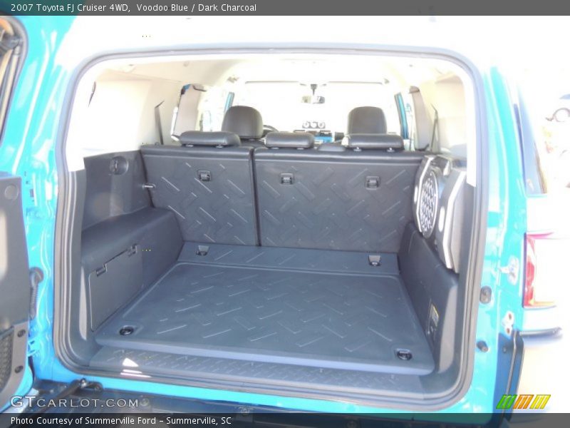 Voodoo Blue / Dark Charcoal 2007 Toyota FJ Cruiser 4WD