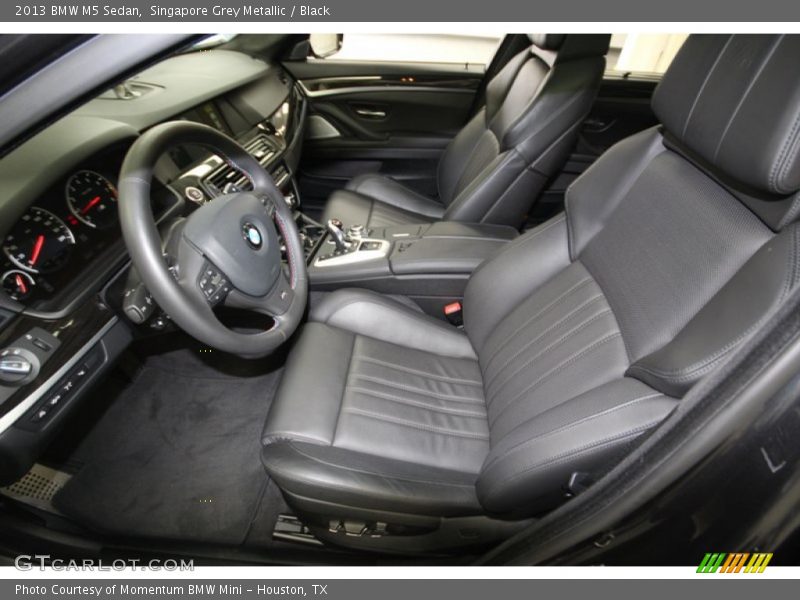 Front Seat of 2013 M5 Sedan