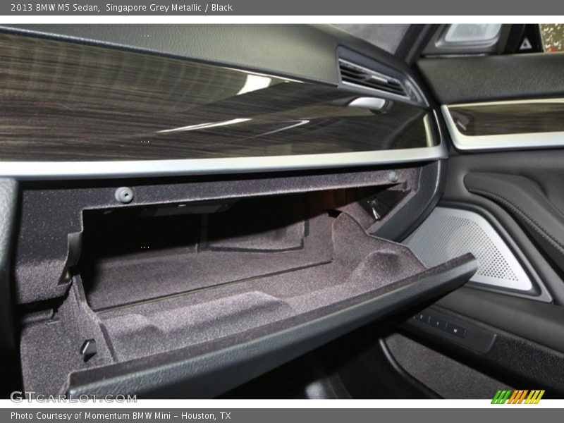 Singapore Grey Metallic / Black 2013 BMW M5 Sedan