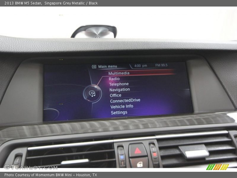 Singapore Grey Metallic / Black 2013 BMW M5 Sedan
